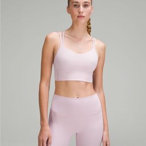 Lululemon Like A Cloud Longline Bra/ Pink Peony/ Light Support